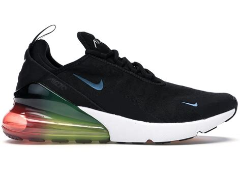 Nike Air Max 270 Black Laser Orange Ember Glow 